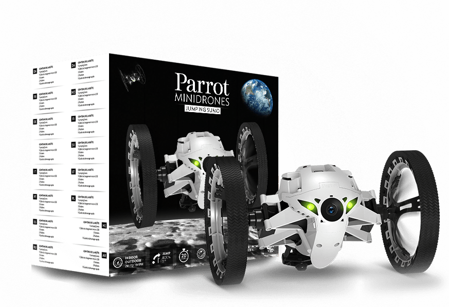 Миниатюрный робот-дрон Parrot Jumping Sumo