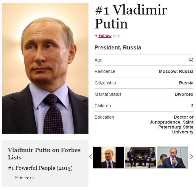Рейтинг самых влиятельных людей планеты: Тим Кук — 27 место, Путин — первое