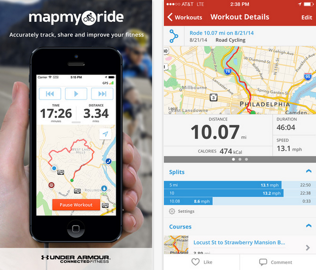 Apple и спорт: лучшие приложения для велосипедистов на iPhone