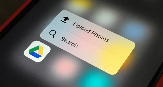 Google Drive для iOS обновилось поддержкой 3D Touch и режимов многозадачности
