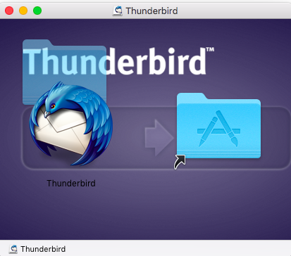 Завершение установки Thunderbird
