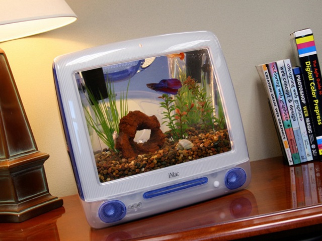 Энтузиаст начал массовую продажу аквариумов, сделанных из iMac