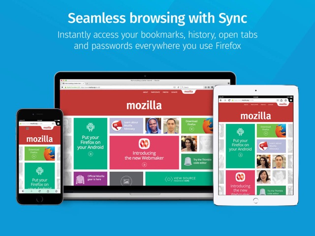 Веб-браузер Firefox от Mozilla теперь и на iOS