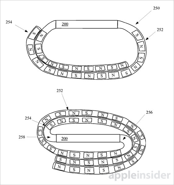 Apple запатентовала браслет-чехол для Apple Watch