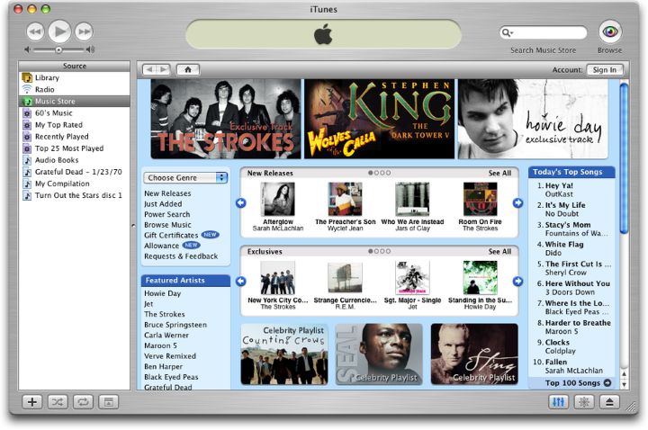 iTunes исполнилось 15 лет