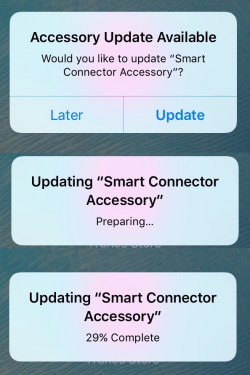 Новое в iOS 9.3 beta 2: возможность обновления прошивки аксессуаров через Smart Connector