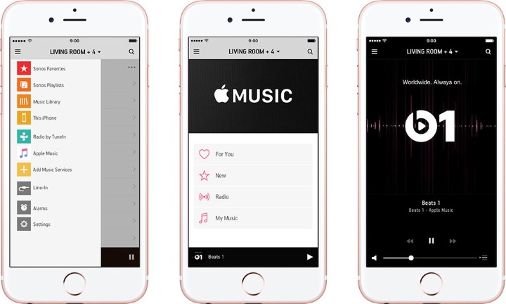 Apple Music стал официально доступен на аудиосистемах Sonos