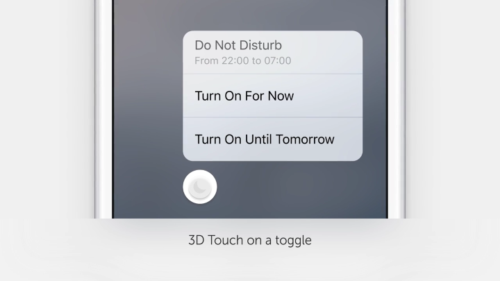 Вариант улучшенного Пункта управления показан в концепте iOS 10