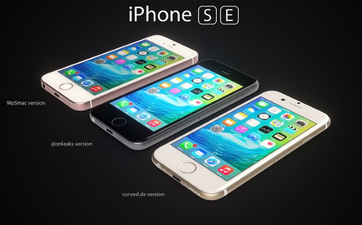 Три варианта дизайна iPhone SE