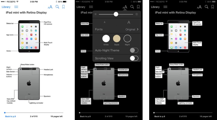Как может выглядеть темная тема оформления в iOS 10