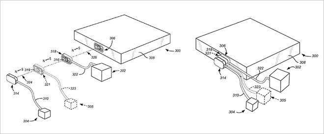 Apple запатентовала двухсторонние штекеры Smart Connector