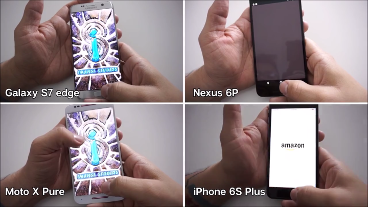 iPhone 6s Plus оказался быстрее Galaxy S7 edge