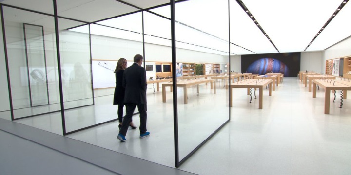 Apple продолжит обновлять свои фирменные магазины