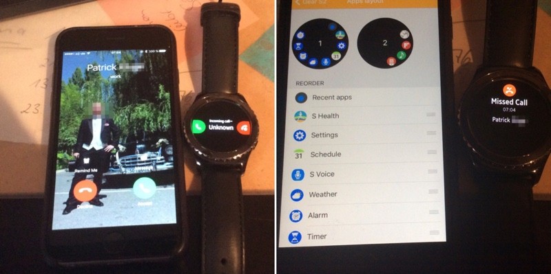 Как смарт-часы Samsung Gear S2 работают в паре с iPhone