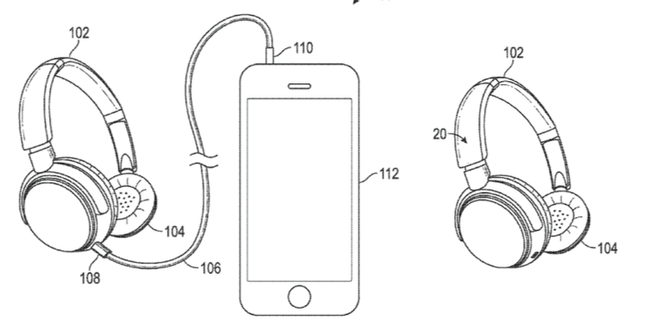 Apple запатентовала наушники, способные работать в проводном и беспроводном режиме