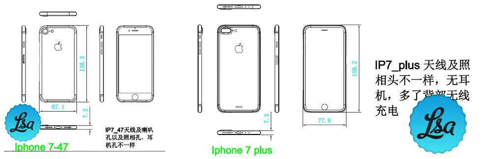 iPhone 7 Plus может получить безрамочный дисплей
