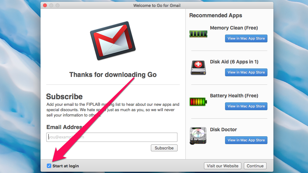 Самый удобный способ проверки почты Gmail на Mac