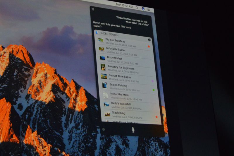 macOS Sierra — новая операционная система для Mac