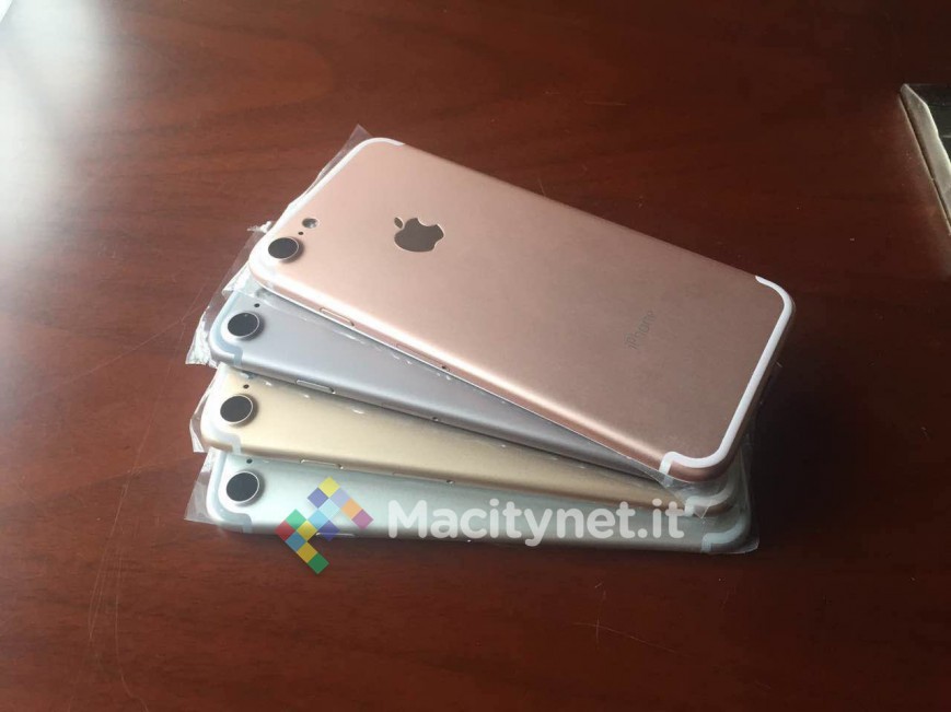 «Живое» фото iPhone 7 в четырех привычных цветах попало в Сеть