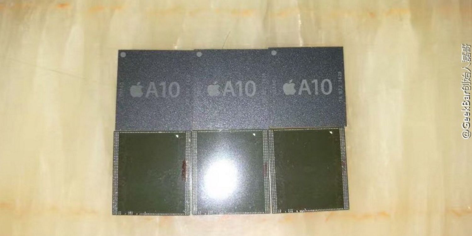 В Сеть попал снимок процессора Apple A10