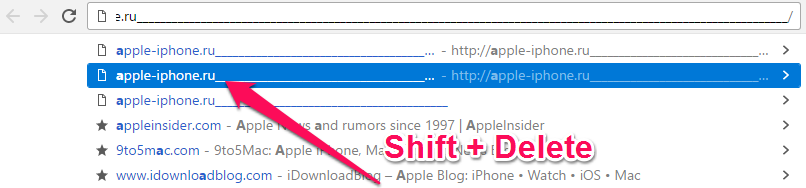 Как удалить подсказки в адресной строке Google Chrome на Windows и Mac