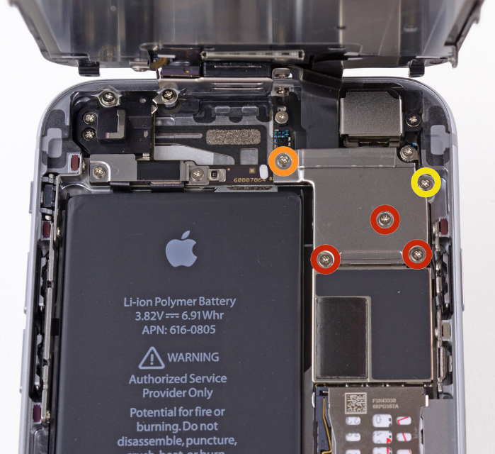 Как заменить аккумулятор на iPhone 6