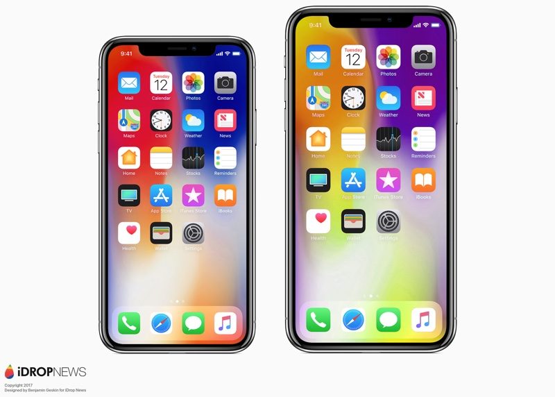 В 2018 году выйдут iPhone с особенностями iPhone X, но по меньшей цене