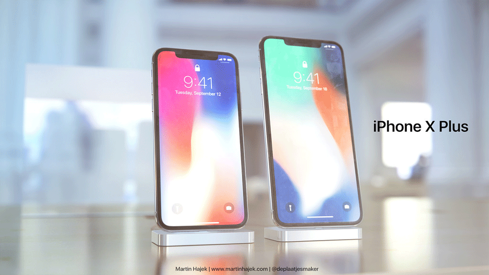 В 2018 году Apple выпустит три iPhone, один из них будет огромным