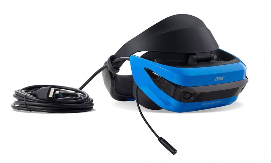 Стартовали продажи шлема смешанной реальности Acer Windows Mixed Reality