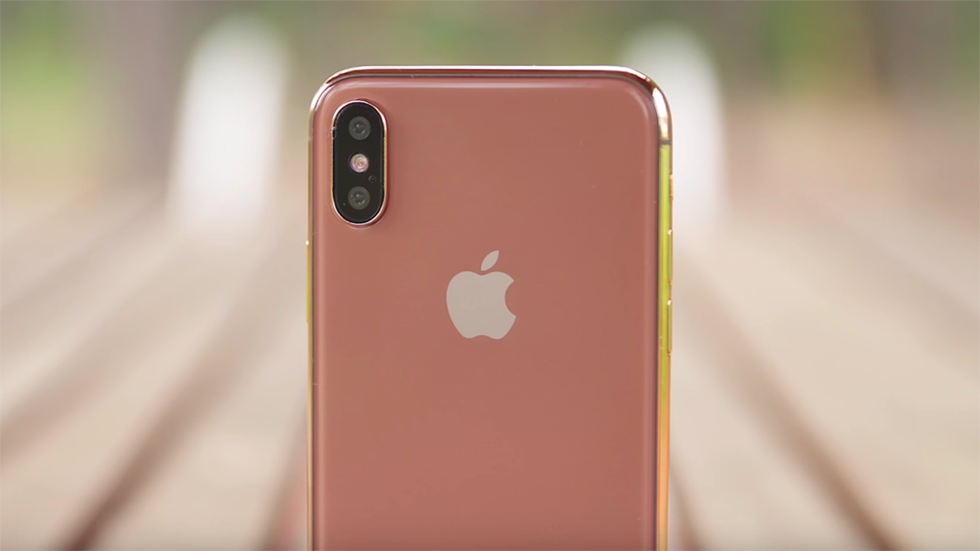 Apple начала производство iPhone 8 и iPhone X в медном цвете Blush Gold