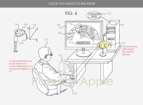 Apple создает технологию, которая позволит управлять iPhone, iPad и Mac без рук