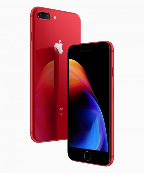 Официально: Apple выпустила красные iPhone 8 и iPhone 8 Plus — продажи начнутся 10 апреля