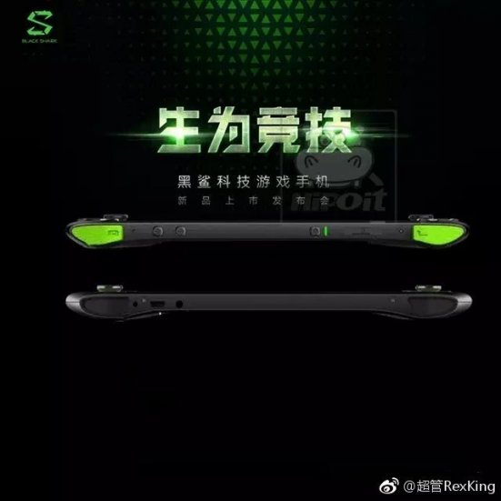 Первый действительно игровой смартфон Black Shark от Xiaomi показали на официальных фото