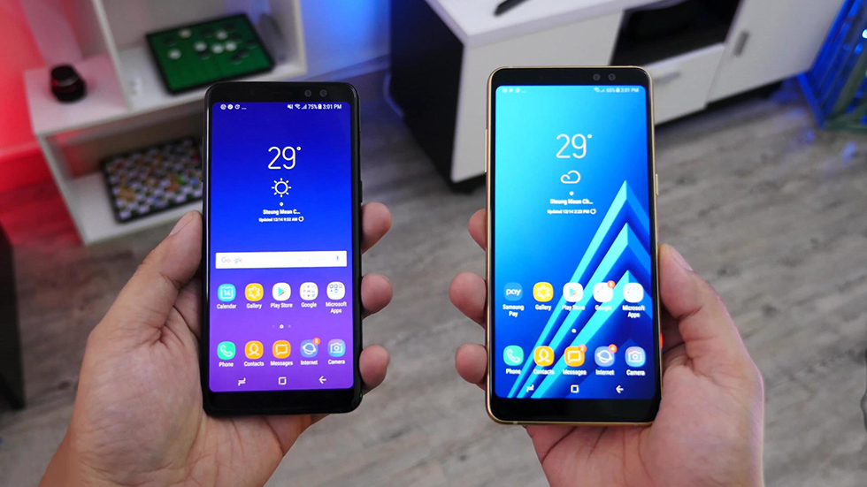 «Билайн» сильно снизил цену новейшего Samsung Galaxy A8+ (2018)
