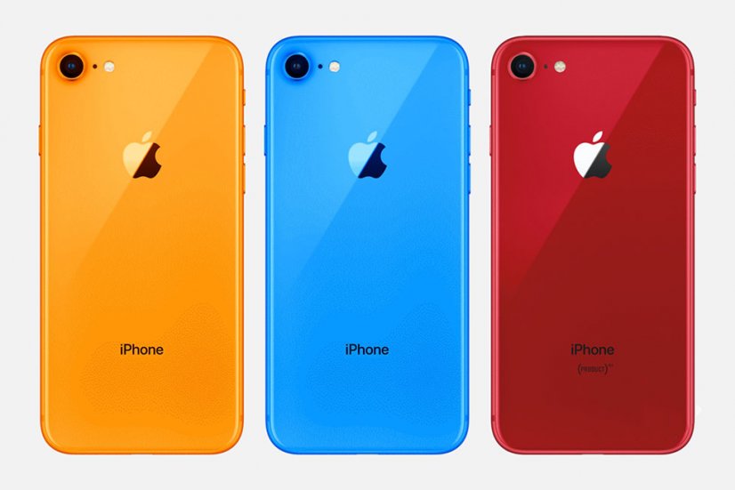 6,1-дюймовый iPhone 9 в трех новых цветах показали на «живых» фото