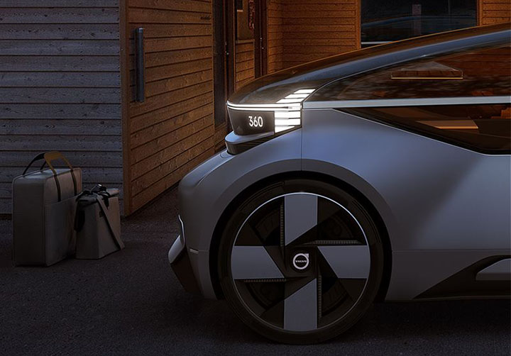 Презентован Volvo 360с — электрический беспилотник будущего
