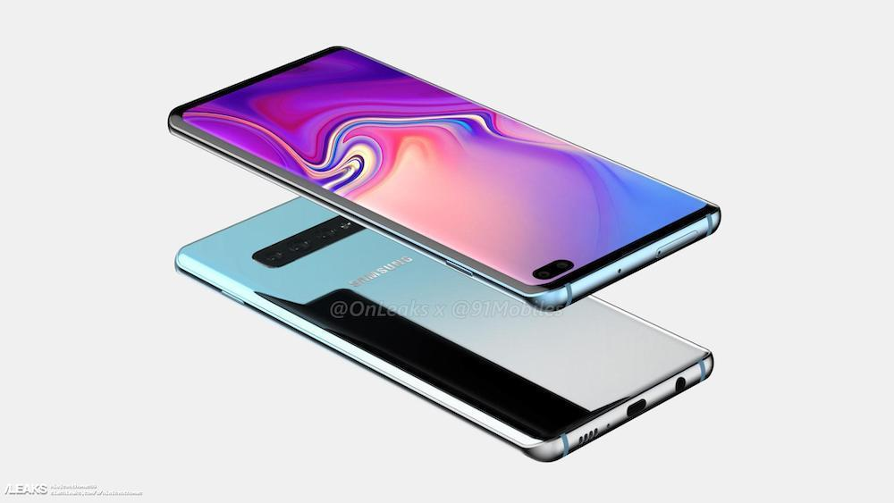 Финальный дизайн Samsung Galaxy S10 показан на качественных изображениях
