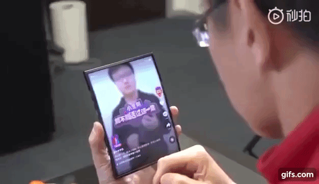 Удивительный гибкий смартфон Xiaomi показан на видео