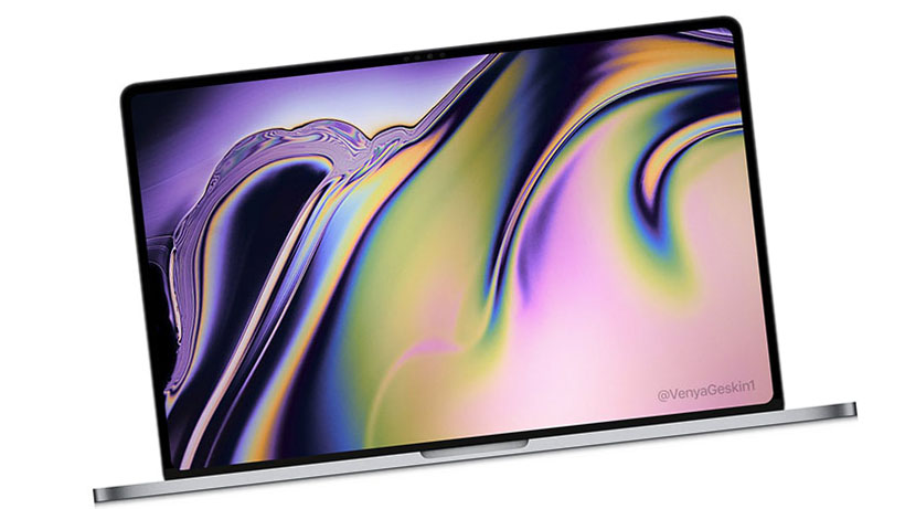 Как будет выглядеть 16-дюймовый «безрамочный» MacBook Pro 2019 (фото)