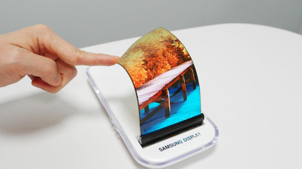 В планах Samsung сворачивающийся смартфон
