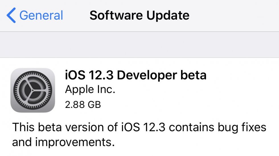 Вышла iOS 12.3 beta 1: что нового, полный список изменений, как установить