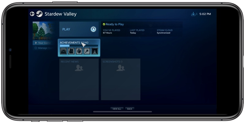 На iPhone и iPad теперь можно играть в любые игры из Steam